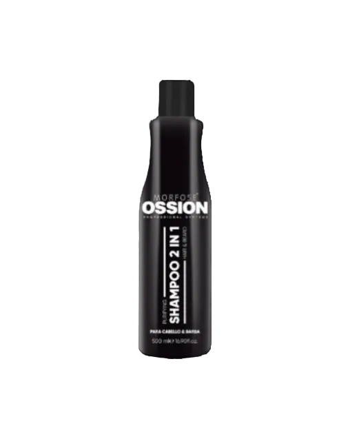 SHAMPOO 2 EN 1 CABELLO Y BARBA OSSION