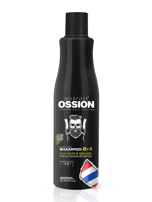 SHAMPOO 2 EN 1 CABELLO Y BARBA OSSION