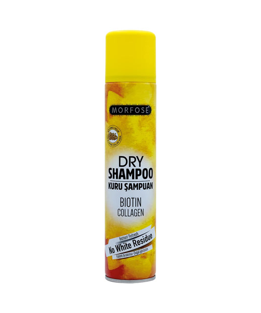 SHAMPOO SECO CON BIOTINA Y COLÁGENO MORFOSE CABELLO TEÑIDO CLARO 200 ML